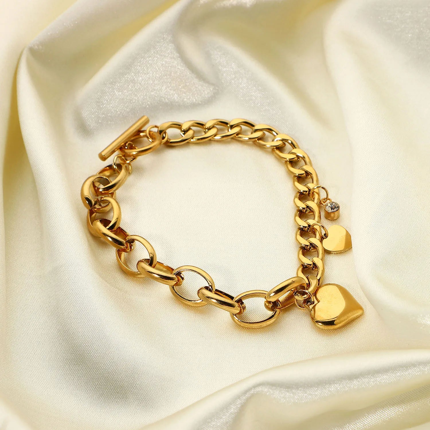 Double heart Bracelet